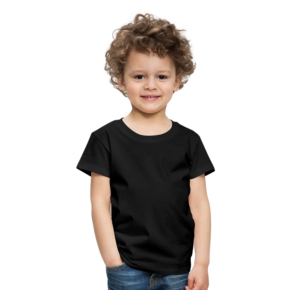 Kinder T Shirt HEART - Schwarz
