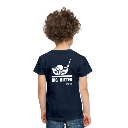 Kinder T Shirt BIG HITTER - Navy