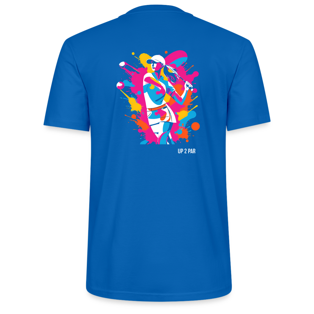 Golf T-Shirt Unisex ACTION - Pfauenblau