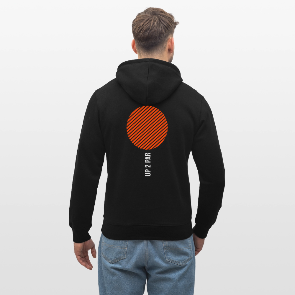 Golf Hoodie Herren - UP 2 PAR - Schwarz