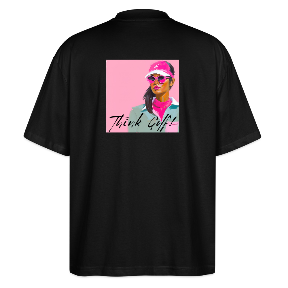 Stanley/Stella Oversized Unisex Bio T-Shirt Blaster - Schwarz