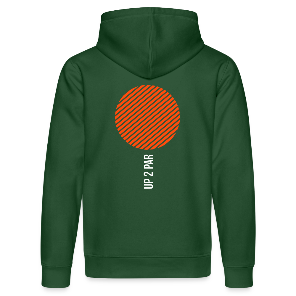 Golf Hoodie Herren - UP 2 PAR - Flaschengrün