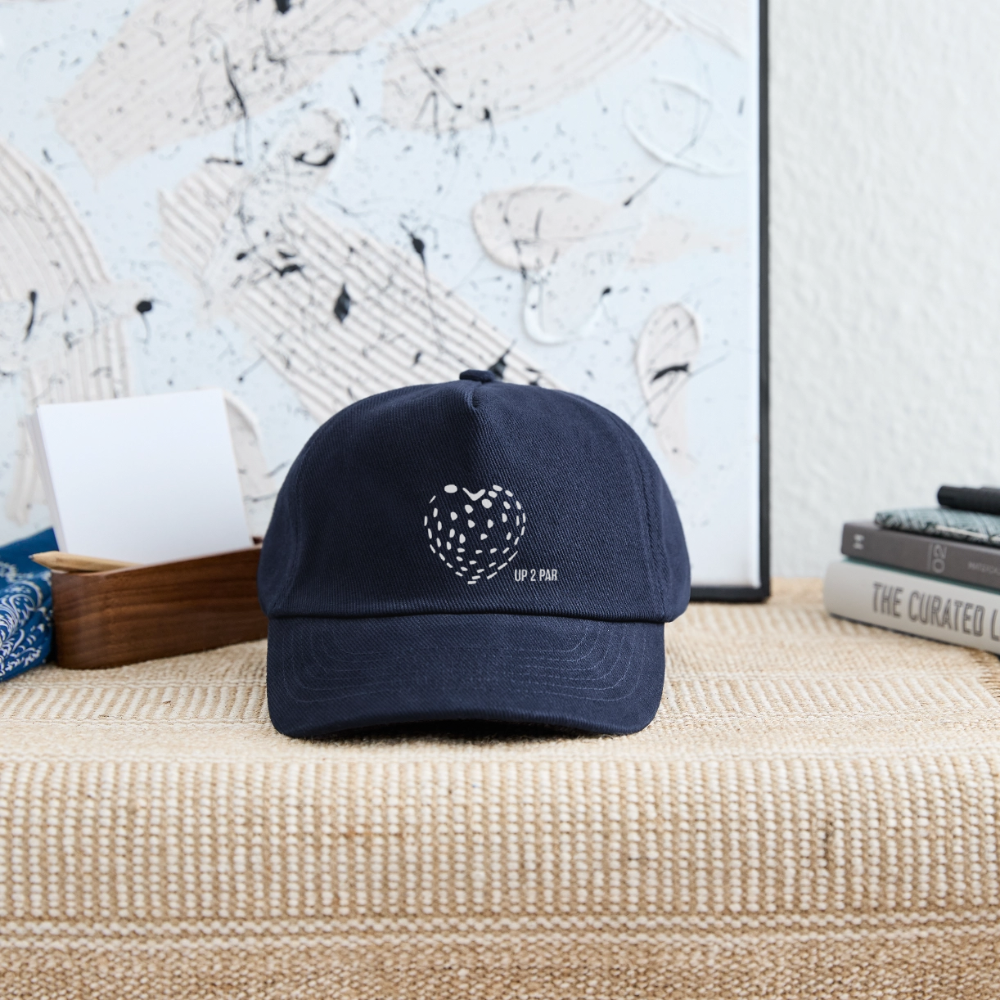 Kids Golf Cap HEART - Navy