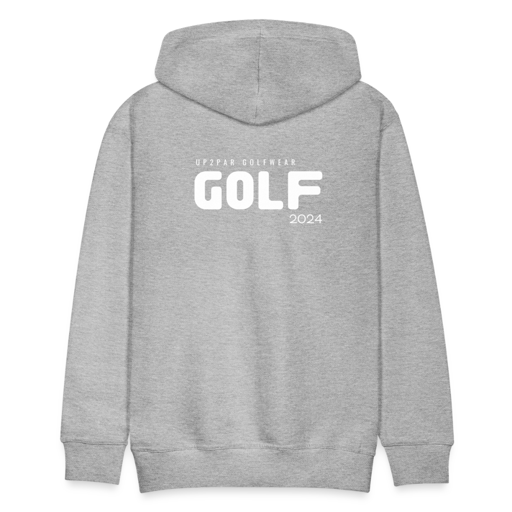Golf Hoodie - Grau meliert