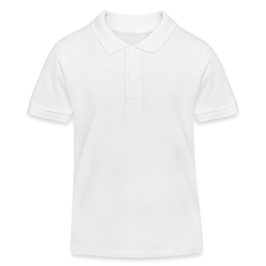 Kinder Bio Golf Polo - Shirt - PRINCESS - Weiß