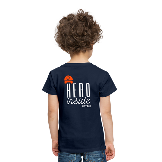 Kinder T Shirt - Navy