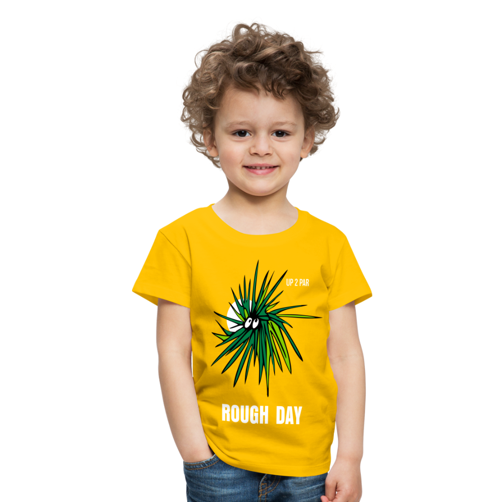 Kids T-Shirt ROUGH - Sonnengelb