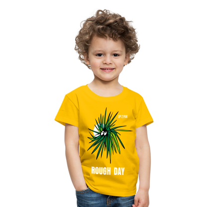 Kids T-Shirt ROUGH - Sonnengelb