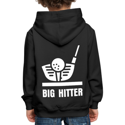 Kids Hoodie BIG HITTER - Schwarz
