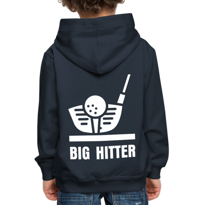 Kids Hoodie BIG HITTER - Navy
