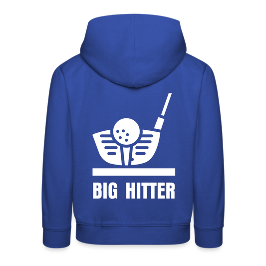 Kids Hoodie BIG HITTER - Royalblau