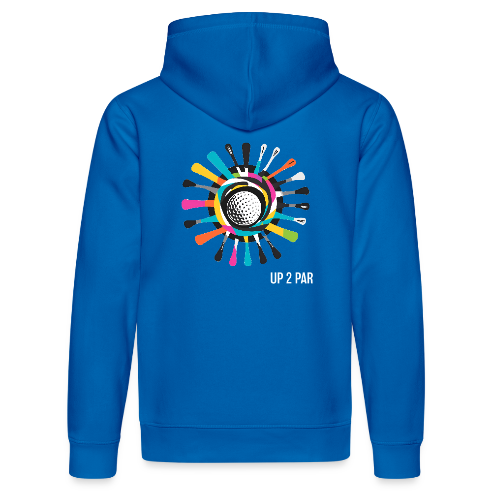 Golf HOODIE Unisex SPLASH - Königsblau