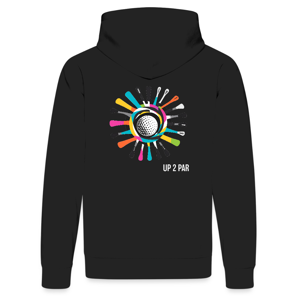 Golf HOODIE Unisex SPLASH - Schwarz