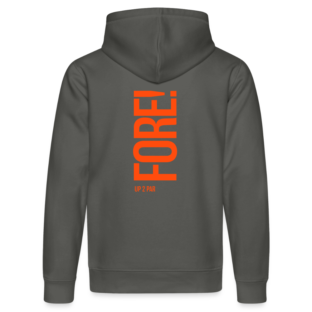 Golf Hoodie Herren - FORE - Anthrazit