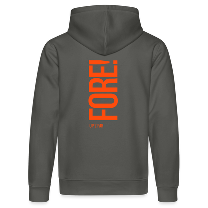 Golf Hoodie Herren - FORE - Anthrazit
