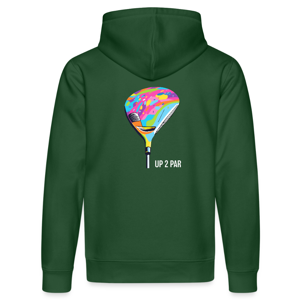 Golf HOODIE Unisex DRIVER - Flaschengrün