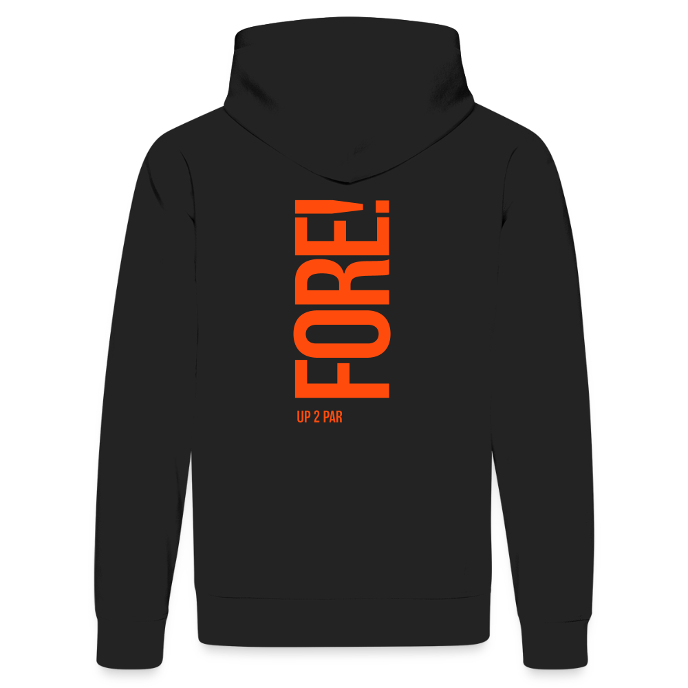 Golf Hoodie Herren - FORE - Schwarz