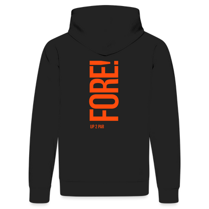 Golf Hoodie Herren - FORE - Schwarz
