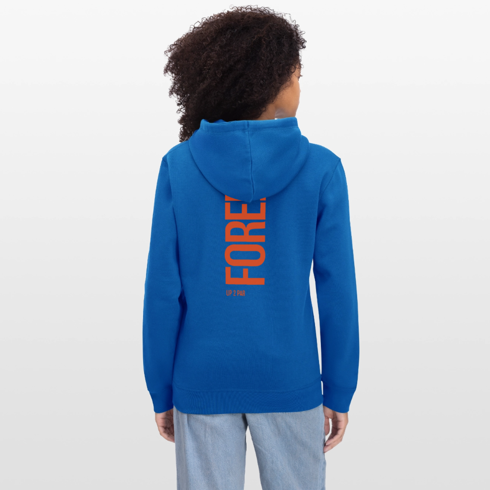 Golf Hoodie Herren - FORE - Königsblau