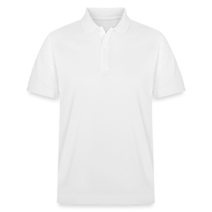 UNISEX BIO Golf Polo-Shirt TEE white - Weiß