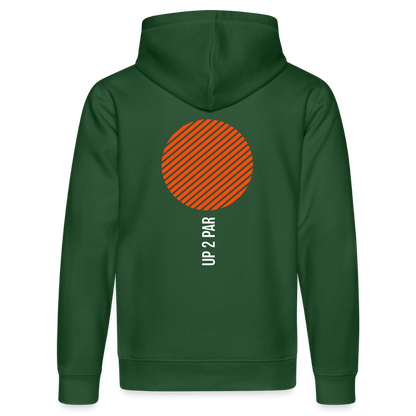 Golf Hoodie Herren - UP 2 PAR - Flaschengrün