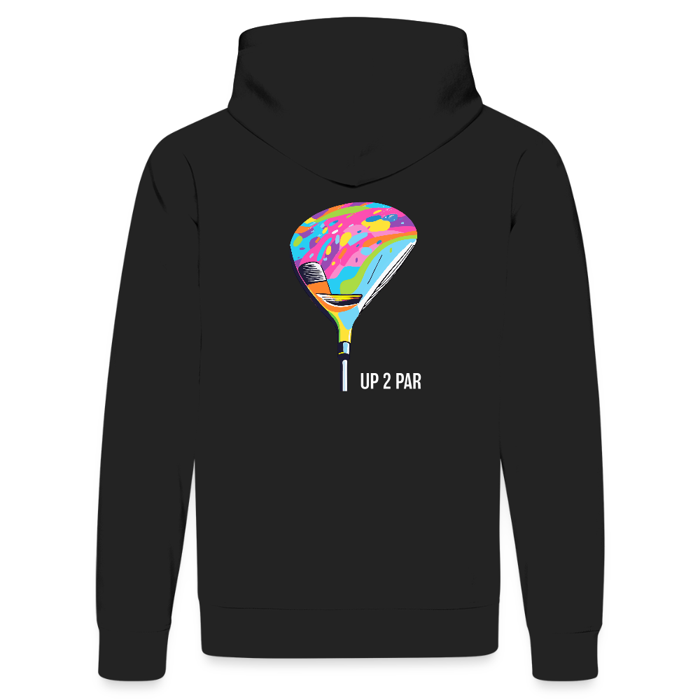 Golf HOODIE Unisex DRIVER - Schwarz