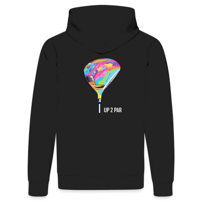 Golf HOODIE Unisex DRIVER - Schwarz