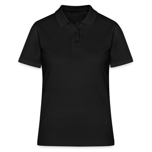 Golf Polo Shirt Damen - TEST 2 schwarz - Schwarz