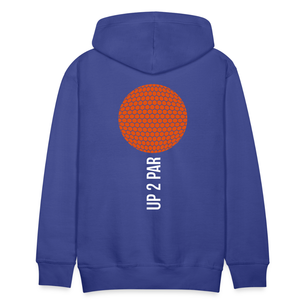 Golf Hoodie Herren - UP 2 PAR - Königsblau