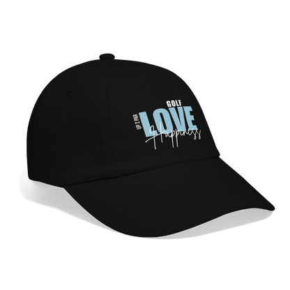 Golf Cap LOVE - Schwarz/Schwarz