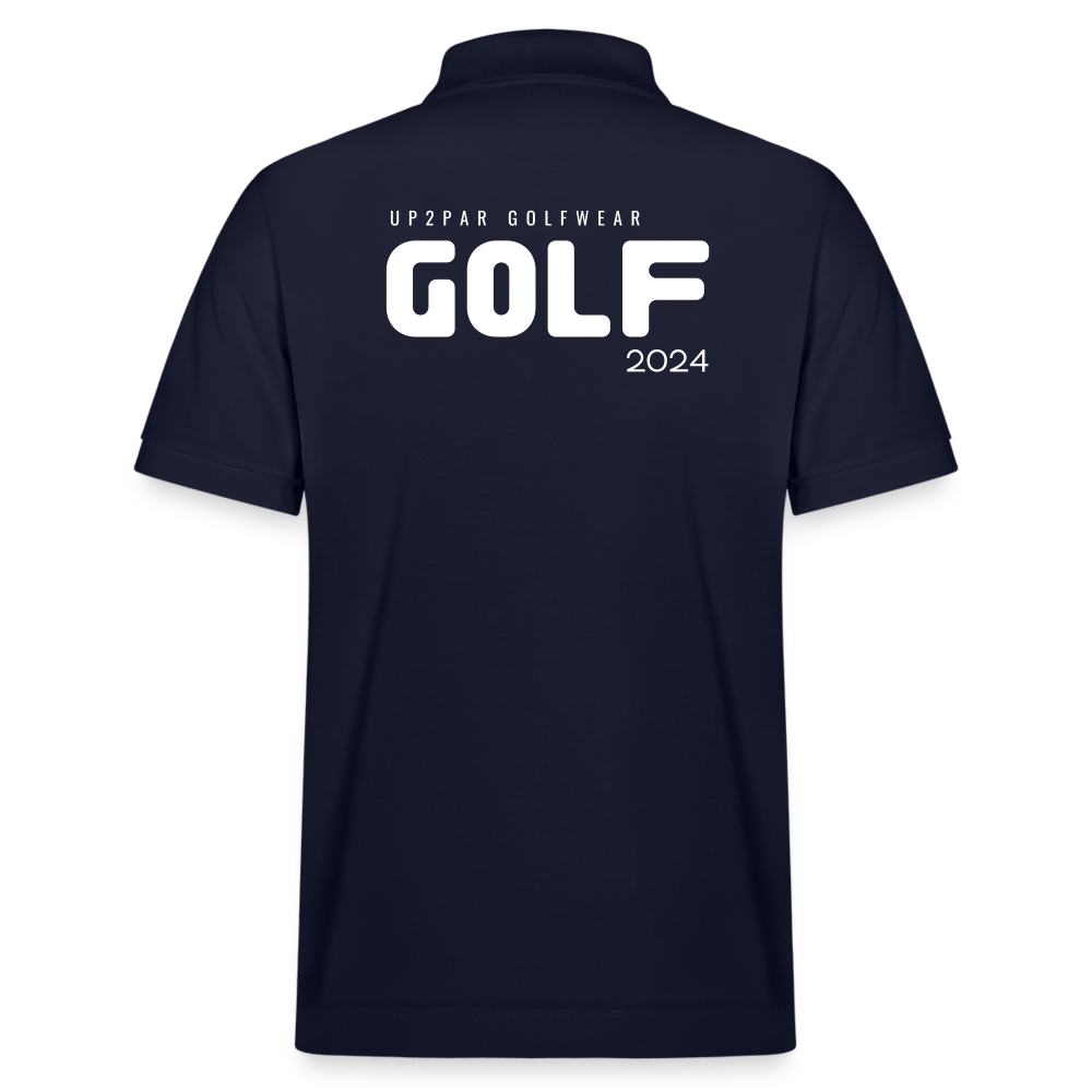 Herren BIO Golf Polo-Shirt - Navy