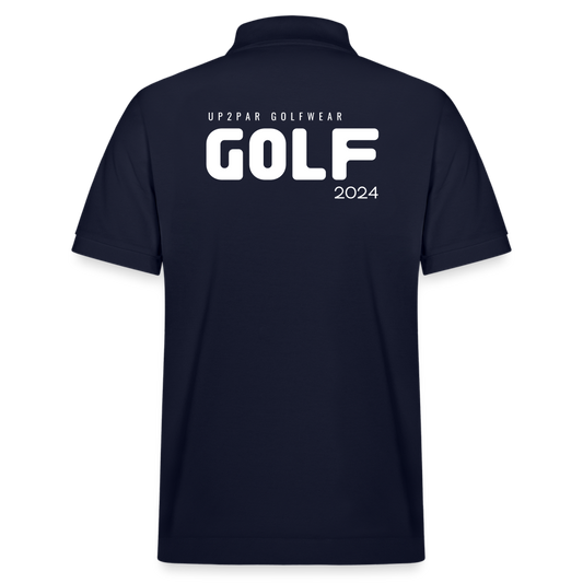 Herren BIO Golf Polo-Shirt - Navy