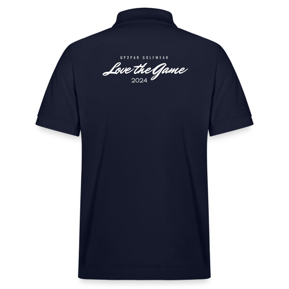 UNISEX BIO Golf Polo-Shirt - Navy