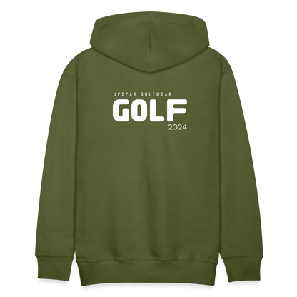 Golf Hoodie - Olivgrün