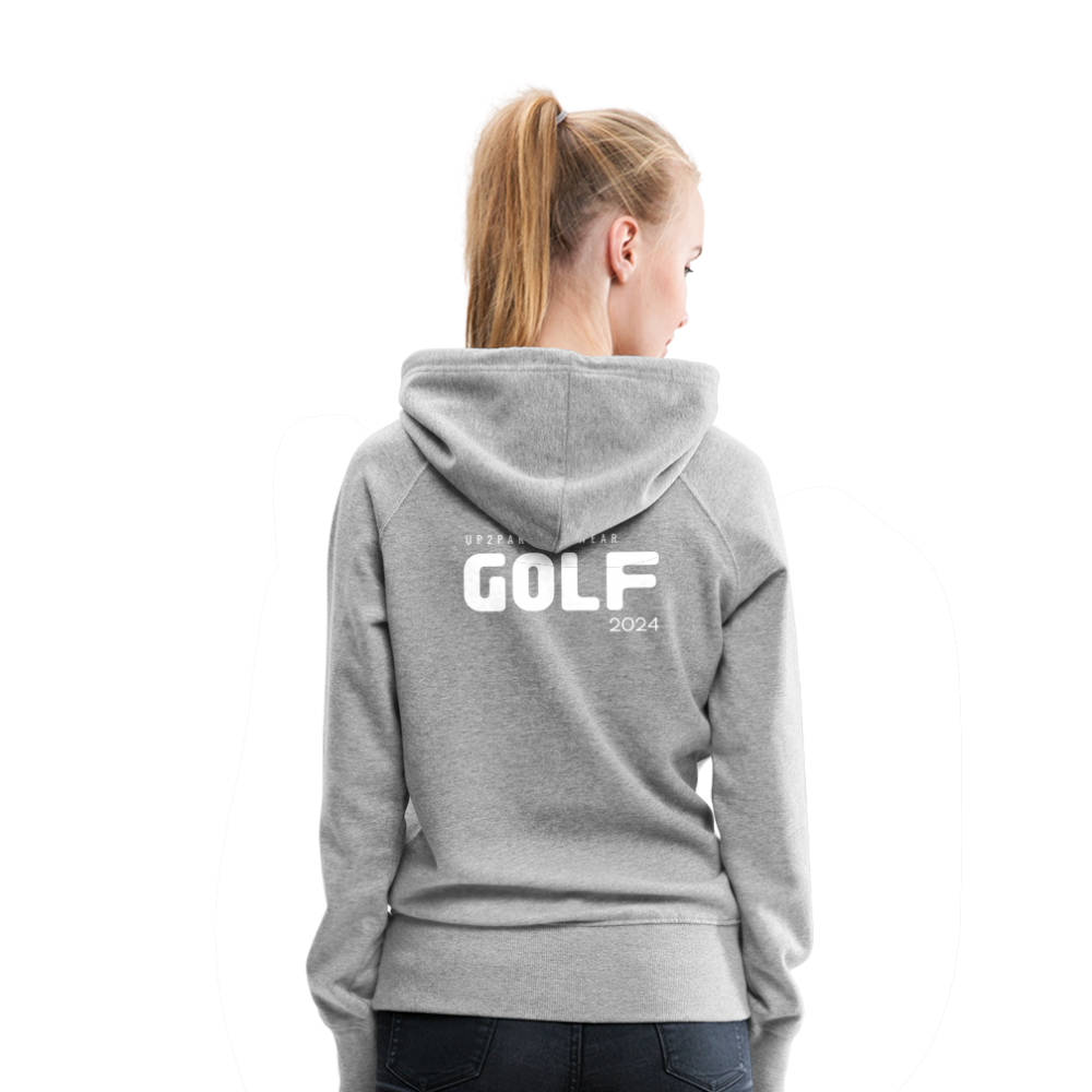 Golf Hoodie - GOLF - Grau meliert