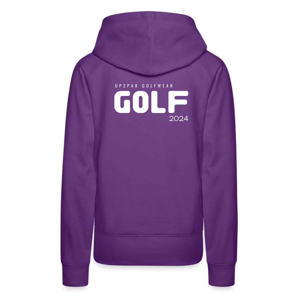 Golf Hoodie - GOLF - Purple