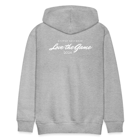 Golf Hoodie - Grau meliert