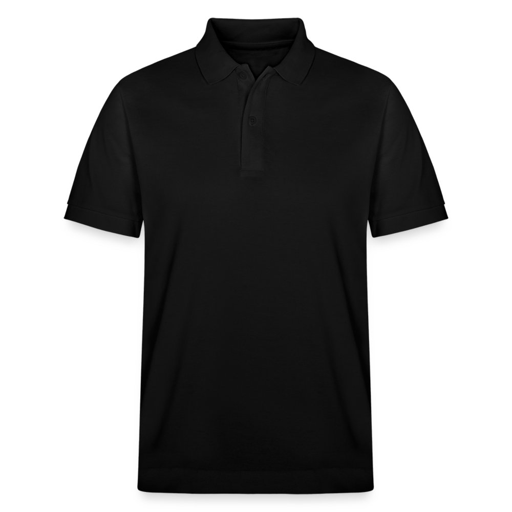 UNISEX BIO Golf Polo-Shirt - Schwarz