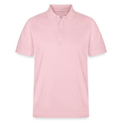 UNISEX BIO Golf Polo-Shirt - Hellrosa