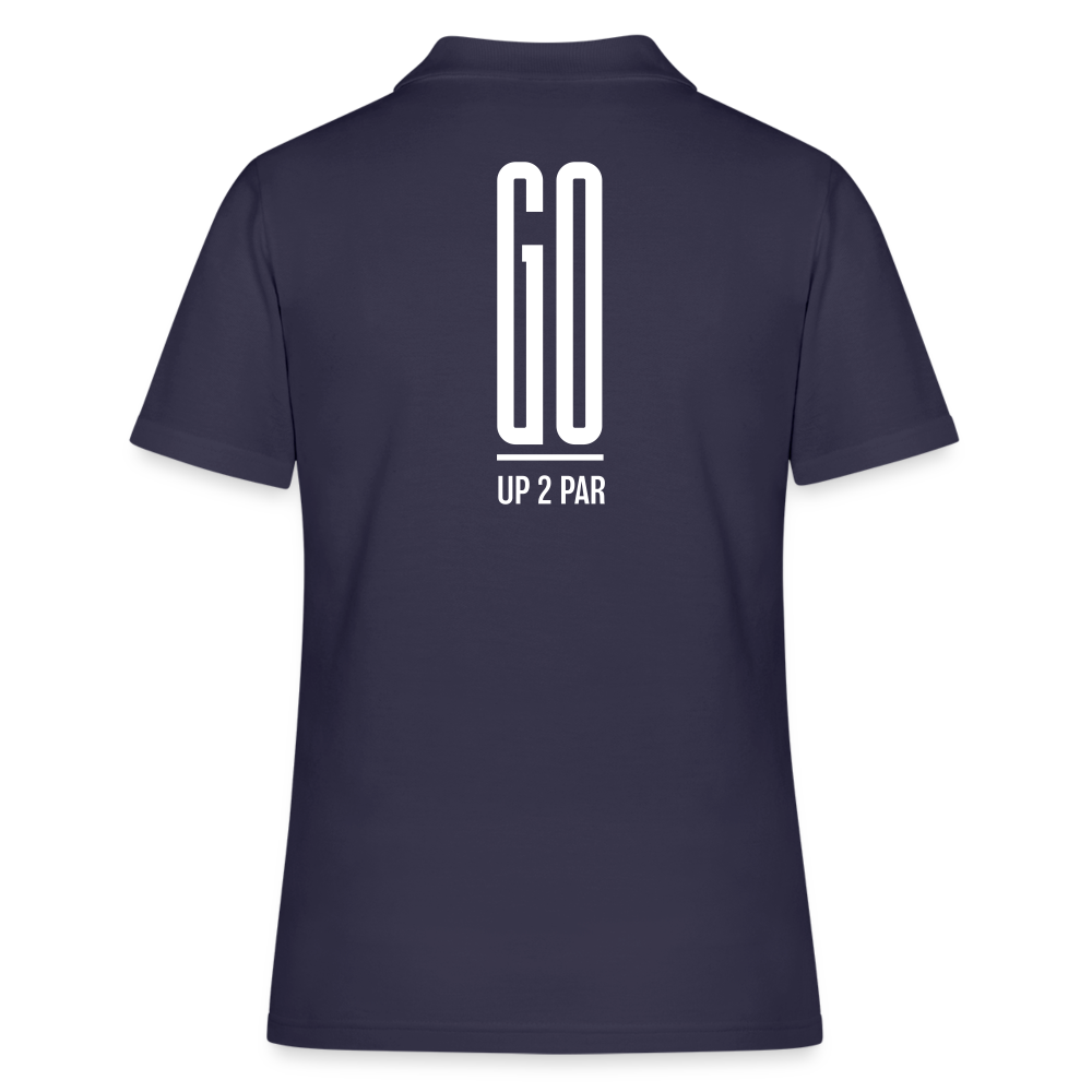 Damen Polo Shirt - GO - Navy