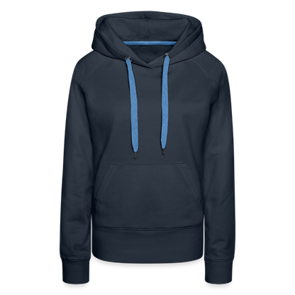 Damen Hoodie UP 2 PAR - Navy