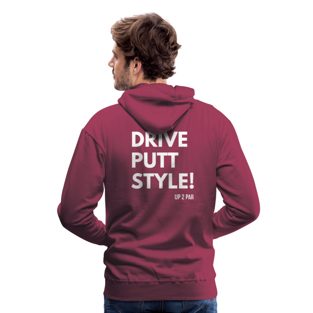 Golf Hoodie - STYLE - Bordeaux