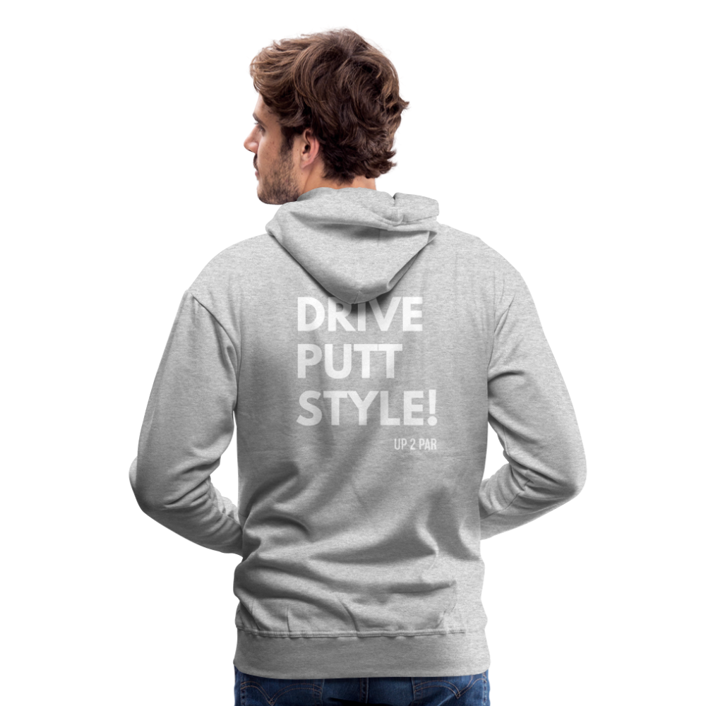 Golf Hoodie - STYLE - Grau meliert