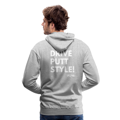 Golf Hoodie - STYLE - Grau meliert