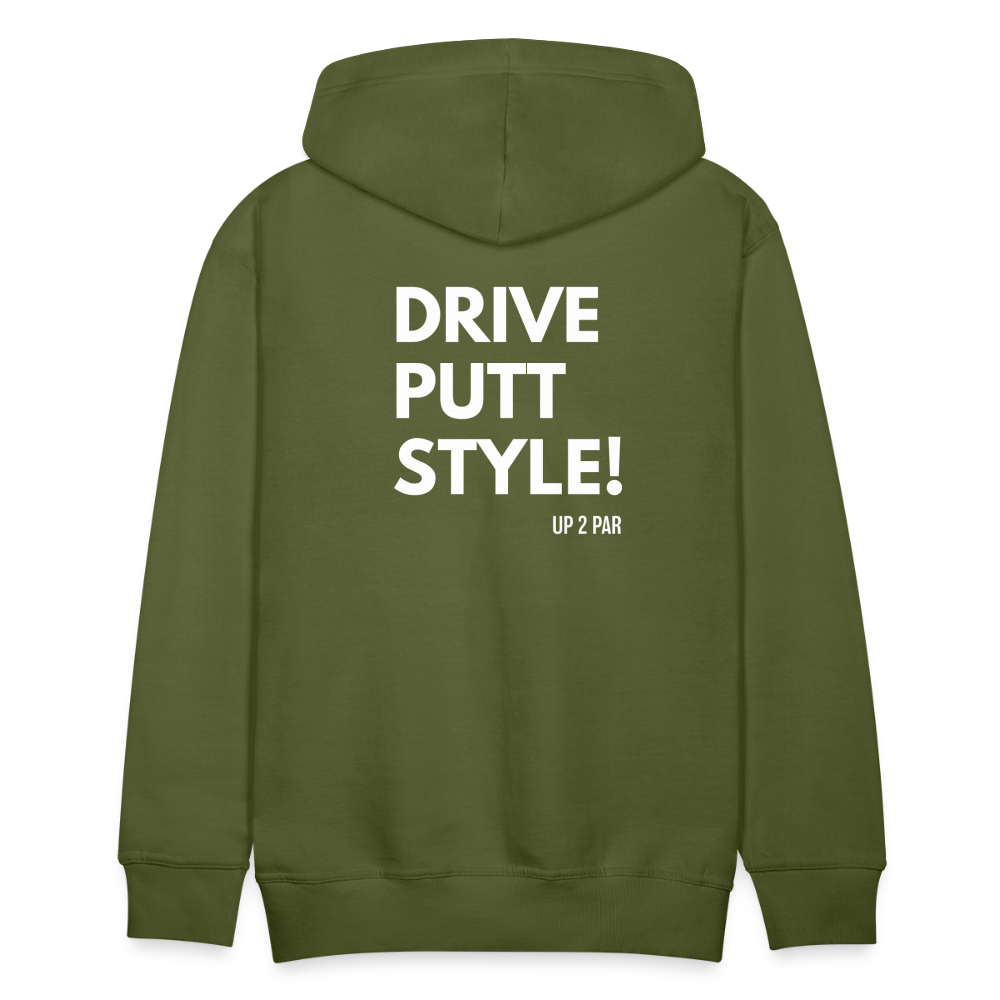 Golf Hoodie - STYLE - Olivgrün