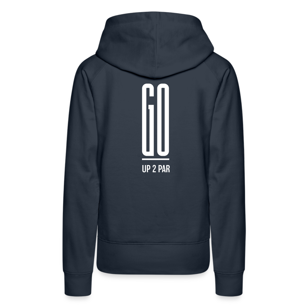 Golf Hoodie Damen - GO - Navy