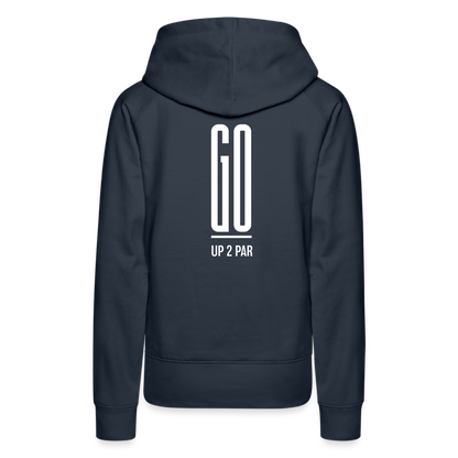 Golf Hoodie Damen - GO - Navy