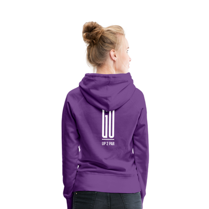 Golf Hoodie Damen - GO - Purple