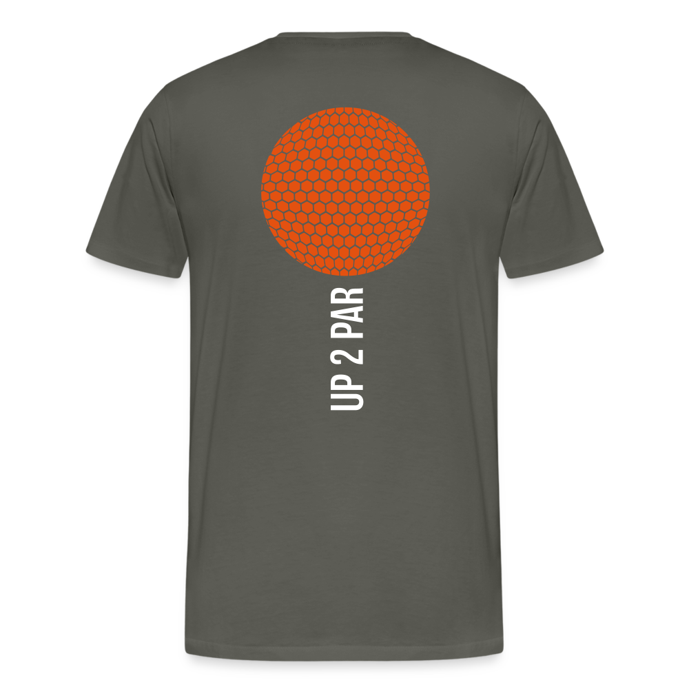 Herren T-Shirt UP 2 PAR - Asphalt