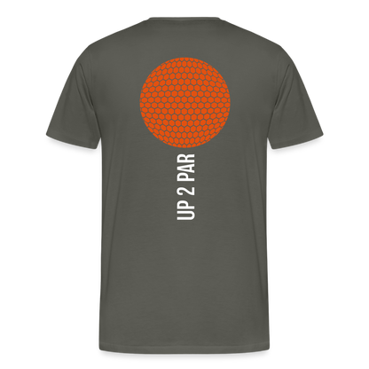 Herren T-Shirt UP 2 PAR - Asphalt